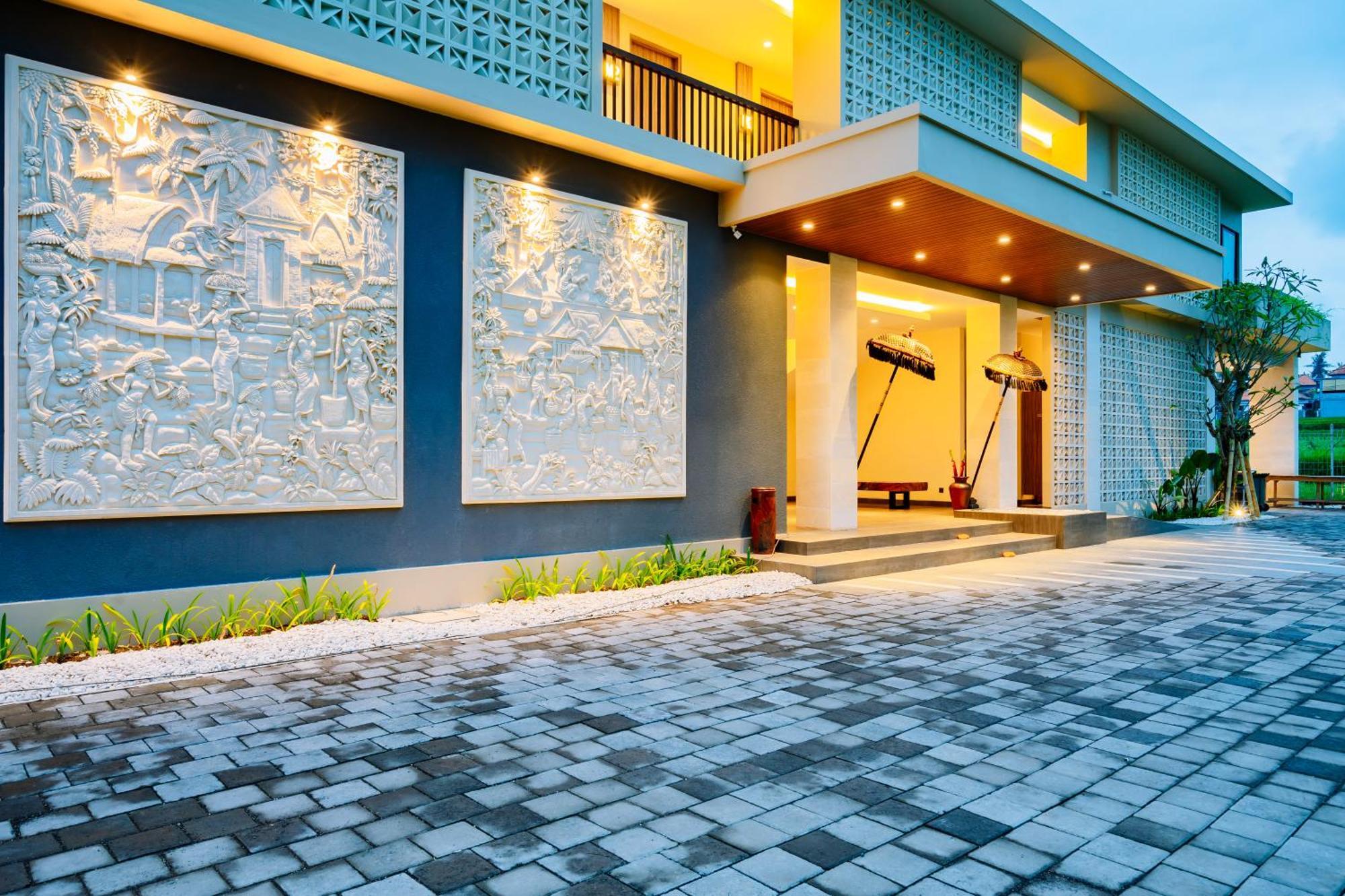 Big Dragon Villas Ubud Экстерьер фото