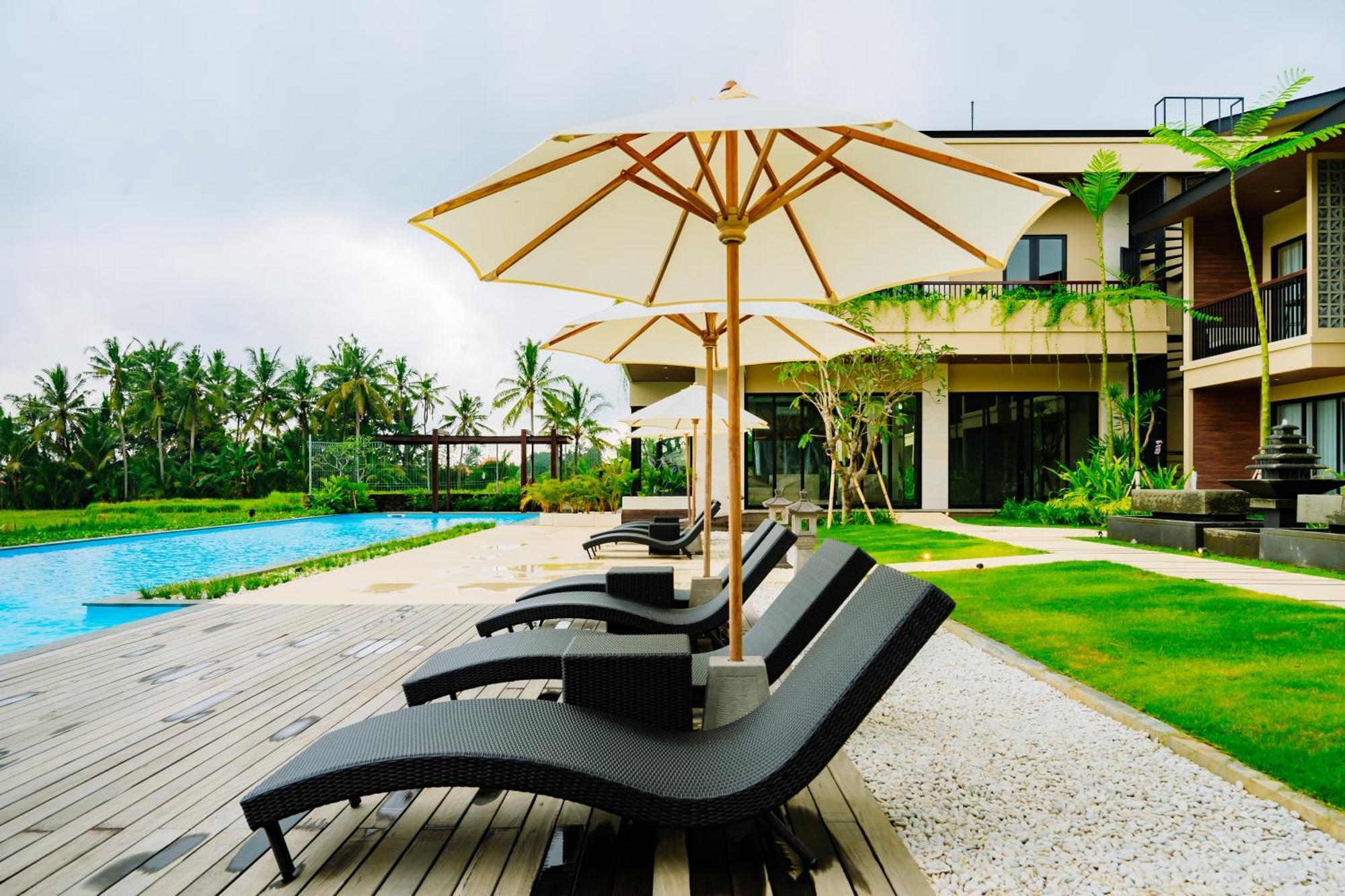 Big Dragon Villas Ubud Экстерьер фото