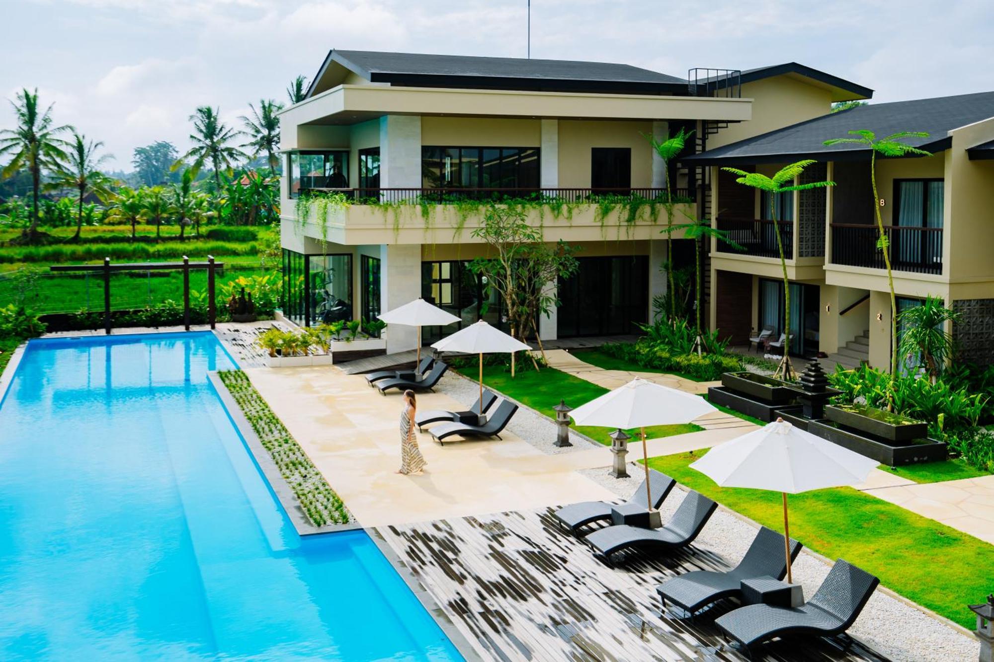 Big Dragon Villas Ubud Экстерьер фото